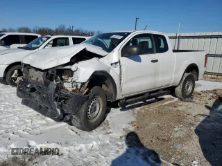 2019 Ford Ranger XL with VIN 1FTER1EH2KLB01414, listed as a Copart auction lot 88994655 with 0 mi miles and Salvage Title. Bid and sale history available at carsss.com. Image 1.