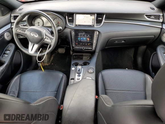 2023 Infiniti QX50 Sport with VIN 3PCAJ5FB8PF115450, listed as a Copart auction lot 44619754 with 29,605 mi miles and Salvage Title. Bid and sale history available at DreamBid. Image 8.