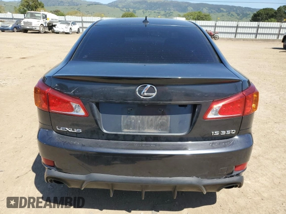 2010 Lexus IS 350 with VIN JTHBE5C28A5025011, listed as a Copart auction lot 52244915 with 150,258 mi miles and Salvage title. Bid and sale history available at DreamBid. Image 6.