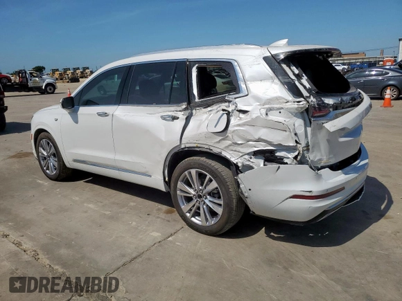 2024 Cadillac XT6 FWD Premium Luxury with VIN 1GYKPCRS7RZ711983, listed as a Copart auction lot 64842625 with 6,394 mi miles and Clean title. Bid and sale history available at DreamBid. Image 2.