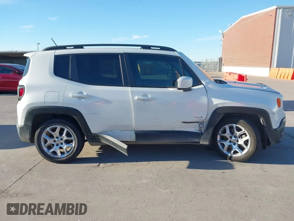 2015 Jeep Renegade Latitude with VIN ZACCJABT9FPB99964, listed as a IAAI auction lot 41250730 with 117,251 mi miles and . Bid and sale history available at carsss.com. Image 13.