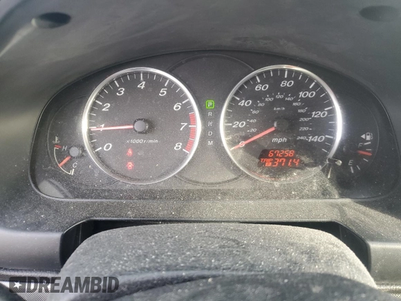 2004 Mazda Mazda6 s with VIN 1YVFP80D145N12084, listed as a Copart auction lot 41845315 with 67,258 mi miles and Salvage Title. Bid and sale history available at carsss.com. Image 9.