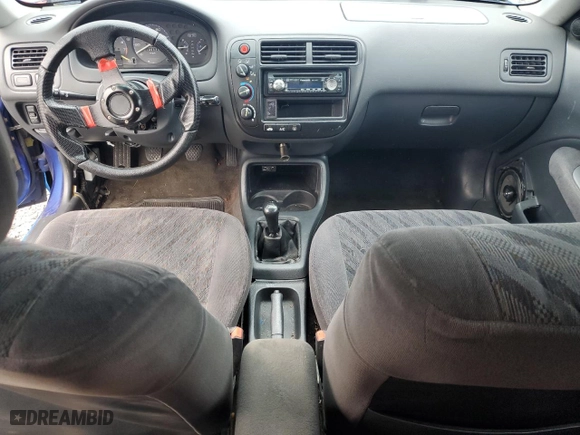 2000 Honda Civic Si with VIN 1HGEM1157YL047810, listed as a Copart auction lot 49637045 with 236,533 mi miles and Salvage Title. Bid and sale history available at carsss.com. Image 8.