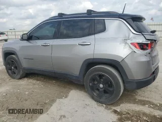 2018 Jeep Compass Latitude with VIN 3C4NJCBB8JT181968, listed as a Copart auction lot 51128195 with 94,471 mi miles and Salvage Title. Bid and sale history available at carsss.com. Image 2.