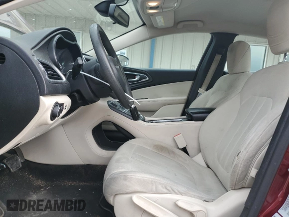 2015 Chrysler 200 Limited with VIN 1C3CCCAB1FN543332, listed as a Copart auction lot 52800655 with 119,613 mi miles and Salvage title. Bid and sale history available at DreamBid. Image 7.