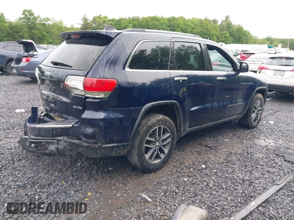 2018 Jeep Grand Cherokee Limited with VIN 1C4RJFBG8JC349148, listed as a IAAI auction lot 42451189 with 93,370 mi miles and . Bid and sale history available at DreamBid. Image 4.