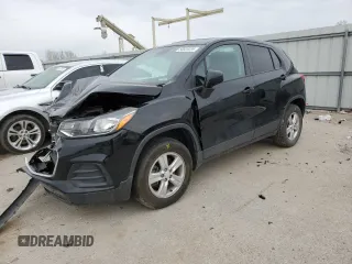 2019 Chevrolet Trax LS with VIN 3GNCJNSB0KL228762, listed as a Copart auction lot 50325225 with 70,150 mi miles and Salvage Title. Bid and sale history available at carsss.com. Image 1.