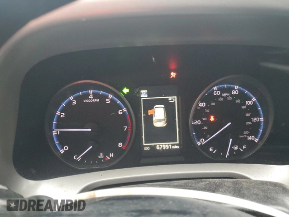 2018 Toyota RAV4 LE with VIN 2T3BFREV5JW754945, listed as a Copart auction lot 50298355 with 67,991 mi miles and Salvage Title. Bid and sale history available at DreamBid. Image 9.