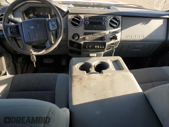 2013 Ford F-350 XL with VIN 1FT8X3DT4DEB82850, listed as a Copart auction lot 78146034 with 293,139 mi miles and Salvage title. Bid and sale history available at DreamBid. Image 8.