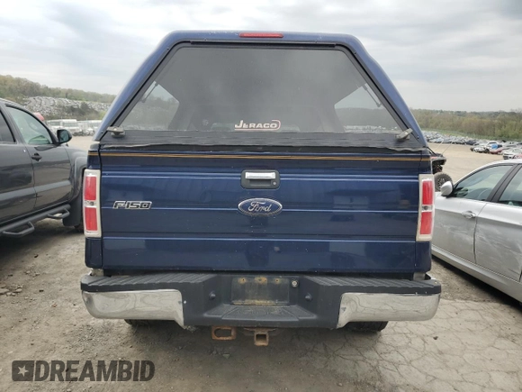 2009 Ford F-150 XL with VIN 1FTPW14V89KB48942, listed as a Copart auction lot 48943945 with 135,989 mi miles and Salvage Title. Bid and sale history available at carsss.com. Image 6.