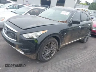 2017 Infiniti QX70 z VIN JN8CS1MU2HM140540, wystawiony jako IAAI lot #42367880 z przebiegiem 109 214 mil mil oraz . Historia ofert i sprzedaży dostępna na DreamBid. Obrazek 17.