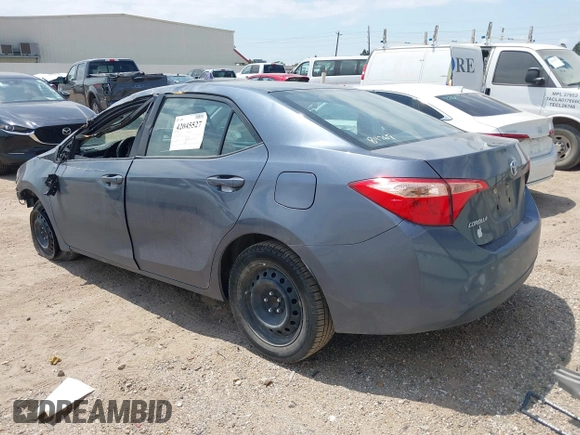 2019 Toyota Corolla L z VIN 5YFBURHE9KP863275, wystawiony jako IAAI lot #42045527 z przebiegiem 83 106 mil mil oraz . Historia ofert i sprzedaży dostępna na DreamBid. Obrazek 3.