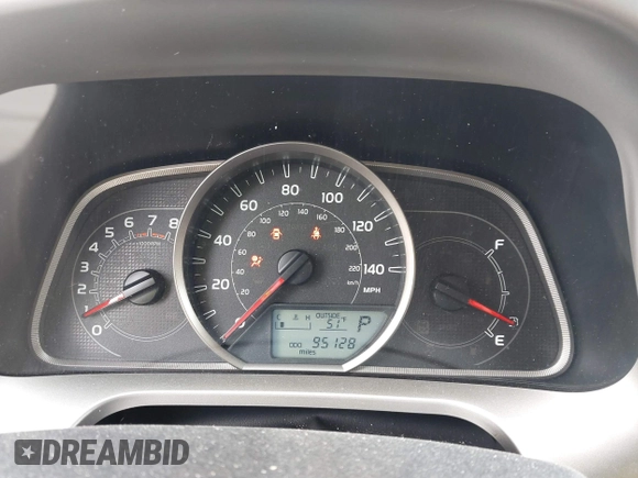 2013 Toyota RAV4 XLE with VIN JTMRFREV1D5007949, listed as a IAAI auction lot 41846564 with 95,226 mi miles and . Bid and sale history available at carsss.com. Image 7.