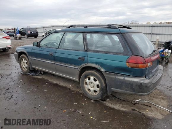 1996 Subaru Legacy Outback with VIN 4S3BG6858T7974280, listed as a Copart auction lot 78790874 with 290,480 mi miles and Salvage title. Bid and sale history available at DreamBid. Image 2.