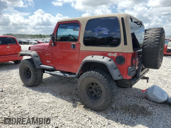 1999 Jeep Wrangler Sport with VIN 1J4FY19S8XP436667, listed as a Copart auction lot 59304544 with 167,747 mi miles and Clean Title. Bid and sale history available at carsss.com. Image 2.