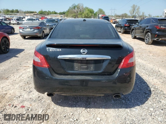 2011 Nissan Maxima SV with VIN 1N4AA5AP8BC800725, listed as a Copart auction lot 52021755 with Not Provided miles and Salvage Title. Bid and sale history available at DreamBid. Image 6.