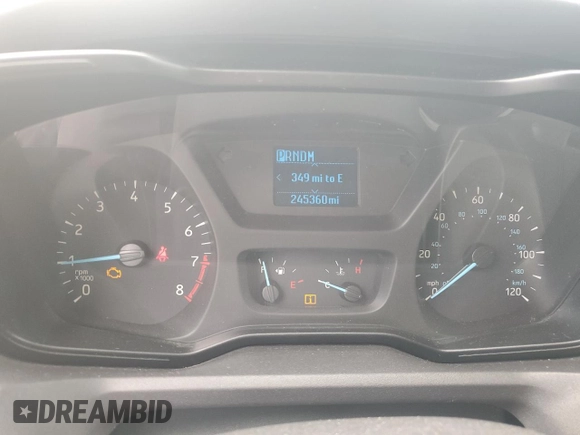 2017 Ford Transit с VIN 1FTBW3XM1HKA45076, выставлен на аукционе Copart как лот 58496095 с пробегом 245 360 миль миль и Чистый • Clean title. История ставок и продаж доступна на DreamBid. Изображение 9.