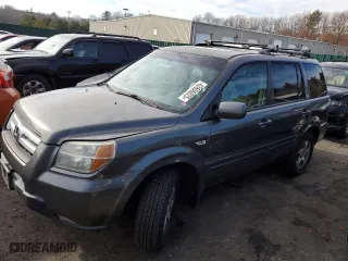2007 Honda Pilot EX-L with VIN 2HKYF18797H525452, listed as a Copart auction lot 42606025 with 228,581 mi miles and Clean Title. Bid and sale history available at carsss.com. Image 1.