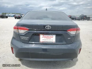 2024 Toyota Corolla LE with VIN 5YFB4MDE2RP162449, listed as a Copart auction lot 49507255 with 17,055 mi miles and Non Repairable. Bid and sale history available at carsss.com. Image 6.
