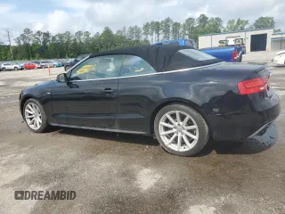 2015 Audi A5 Premium Plus z VIN WAUMFAFH9FN003510, wystawiony jako Copart lot #54419925 z przebiegiem 70 594 mil mil oraz Szkoda całkowita • Salvage title. Historia ofert i sprzedaży dostępna na DreamBid. Obrazek 2.