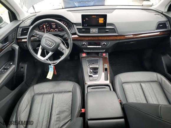 2020 Audi Q5 Premium Plus with VIN WA1BNAFY7L2015224, listed as a Copart auction lot 47318895 with 28,873 mi miles and Salvage Title. Bid and sale history available at carsss.com. Image 8.