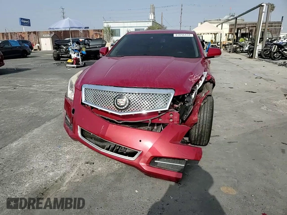 2013 Cadillac ATS Premium with VIN 1G6AF5SX5D0137390, listed as a Copart auction lot 83096434 with 115,052 mi miles and Salvage Title. Bid and sale history available at carsss.com. Image 10.