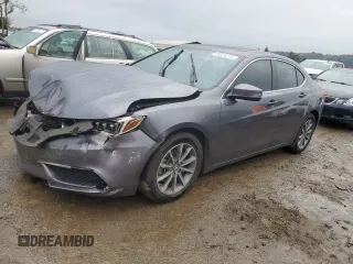 2018 Acura TLX w/Technology Pkg with VIN 19UUB1F58JA005741, listed as a Copart auction lot 49314215 with 58,597 mi miles and Salvage Title. Bid and sale history available at carsss.com. Image 1.