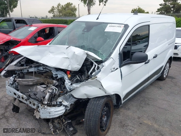 2022 Ford Transit Connect Van XL with VIN NM0LS7S22N1540897, listed as a IAAI auction lot 40005308 with 1 mi miles. Bid and sale history available at carsss.com. Image 18.