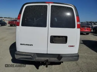2020 GMC Savana z VIN 1GJZ7PFG7L1170945, wystawiony jako Copart lot #75853984 z przebiegiem Nie podano mil oraz Szkoda całkowita • Salvage title. Historia ofert i sprzedaży dostępna na DreamBid. Obrazek 6.