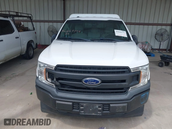 2018 Ford F-150 XL with VIN 1FTMF1CB1JKF83171, listed as a IAAI auction lot 42669775 with 128,140 mi miles and . Bid and sale history available at DreamBid. Image 12.