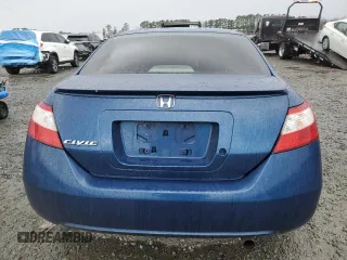 2006 Honda Civic Cpe LX with VIN 2HGFG12666H508721, listed as a Copart auction lot 48489415 with 0 mi miles and Salvage Title. Bid and sale history available at carsss.com. Image 6.