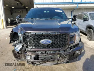 2019 Ford F-150 XL with VIN 1FTEW1E40KFB45531, listed as a Copart auction lot 48167455 with 108,434 mi miles and Salvage Title. Bid and sale history available at carsss.com. Image 5.