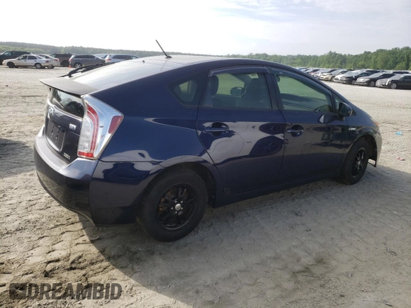 2012 Toyota Prius One with VIN JTDKN3DU7C0336564, listed as a Copart auction lot 56359325 with Not Provided miles and Clean Title. Bid and sale history available at DreamBid. Image 3.