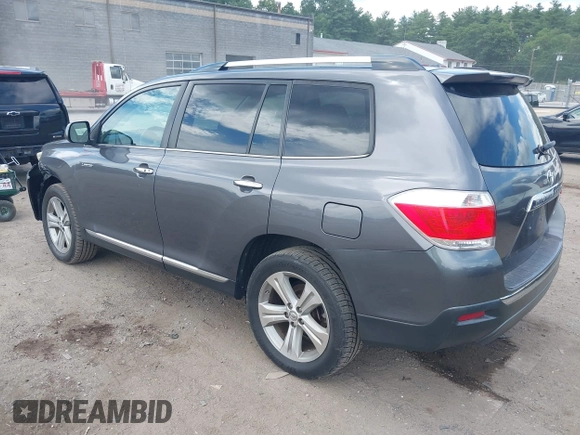 2012 Toyota Highlander Limited with VIN 5TDDK3EH7CS159806, listed as a IAAI auction lot 42600449 with 130,961 mi miles and . Bid and sale history available at DreamBid. Image 3.