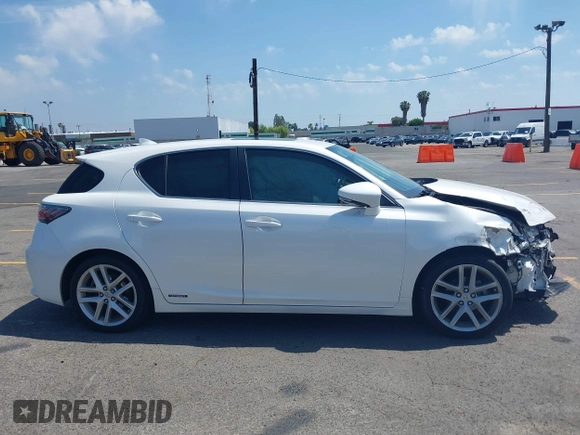 2014 Lexus CT 200h with VIN JTHKD5BH9E2185172, listed as a IAAI auction lot 42174666 with 109,325 mi miles and . Bid and sale history available at DreamBid. Image 13.