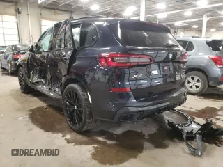2022 BMW X5 xDrive40i with VIN 5UXCR6C01N9N35258, listed as a Copart auction lot 63497852 with 0 mi miles. Bid and sale history available at carsss.com. Image 3.