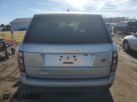 2017 Land Rover Range Rover HSE с VIN SALGS2FV2HA356046, выставлен на аукционе Copart как лот 41465234 с пробегом 31 621 миль миль и Списание • Salvage title. История ставок и продаж доступна на DreamBid. Изображение 6.
