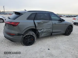 2023 Audi e-tron Chronos with VIN WA1VABGEXPB011919, listed as a Copart auction lot 50813874 with 23,492 mi miles and . Bid and sale history available at DreamBid. Image 3.