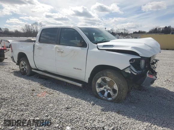 2019 Ram 1500 Big Horn/Lone Star with VIN 1C6RRFFG6KN818401, listed as a Copart auction lot 50503725 with 112,503 mi miles and Salvage Title. Bid and sale history available at carsss.com. Image 4.
