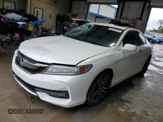 2016 Honda Accord Touring with VIN 1HGCT2B06GA007327, listed as a Copart auction lot 56299415 with 54,906 mi miles and Salvage title. Bid and sale history available at DreamBid. Image 1.