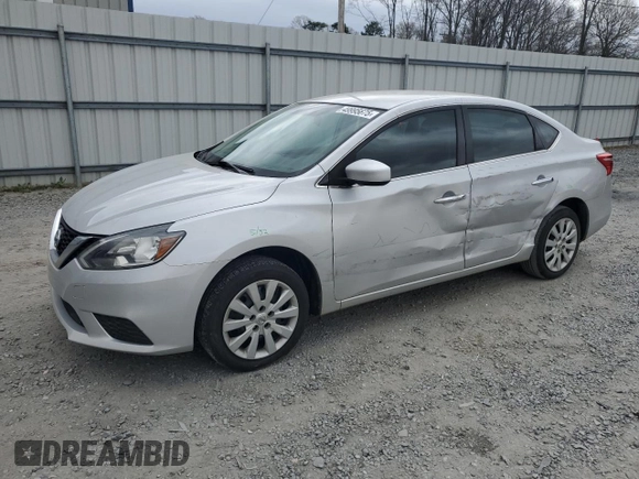 2019 Nissan Sentra SV with VIN 3N1AB7AP0KY263426, listed as a Copart auction lot 49995675 with 95,209 mi miles and Salvage Title. Bid and sale history available at DreamBid. Image 1.
