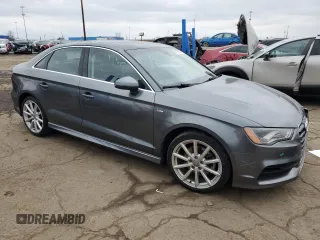 2015 Audi A3 2.0T Prestige with VIN WAUKFGFF2F1015644, listed as a Copart auction lot 84484354 with 83,044 mi miles and Clean Title. Bid and sale history available at carsss.com. Image 4.