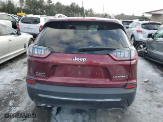 2019 Jeep Cherokee Limited with VIN 1C4PJMDX0KD365378, listed as a Copart auction lot 45733145 with 0 mi miles and Salvage Title. Bid and sale history available at carsss.com. Image 6.