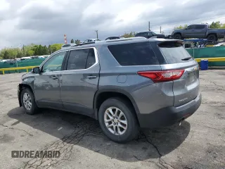 2018 Chevrolet Traverse LT Cloth z VIN 1GNERGKW9JJ170589, wystawiony jako Copart lot #55987725 z przebiegiem 125 818 mil mil oraz Szkoda całkowita • Salvage title. Historia ofert i sprzedaży dostępna na DreamBid. Obrazek 2.