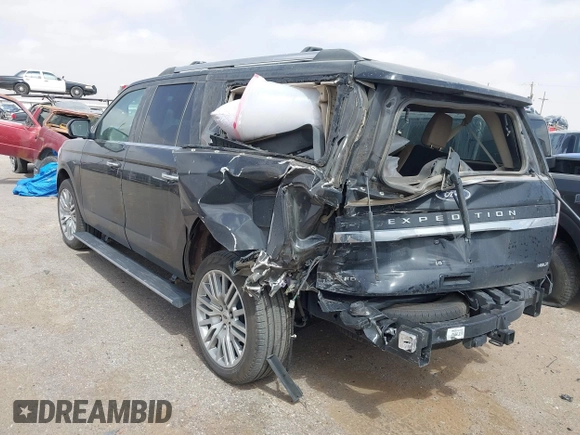 2024 Ford Expedition Max Limited with VIN 1FMJK1K80REB13840, listed as a IAAI auction lot 41823660 with 8,747 mi miles and . Bid and sale history available at DreamBid. Image 3.