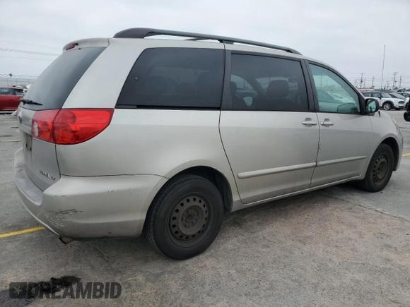 2006 Toyota Sienna CE with VIN 5TDZA23C16S421172, listed as a Copart auction lot 55663195 with 289,474 mi miles and Clean Title. Bid and sale history available at carsss.com. Image 3.