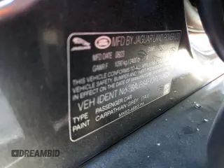 2024 Jaguar XF with VIN SAJB64FX3RCY94334, listed as a Copart auction lot 78082974 with Not provided miles and Salvage title. Bid and sale history available at DreamBid. Image 12.