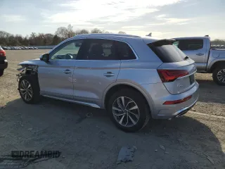 2024 Audi Q5 S line Premium Plus with VIN WA1EAAFY5R2036249, listed as a Copart auction lot 54436925 with 6,945 mi miles and Salvage title. Bid and sale history available at DreamBid. Image 2.