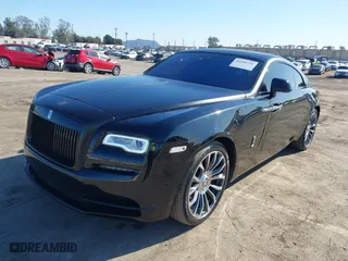 2016 Rolls-Royce Wraith with VIN SCA665C51GUX85992, listed as a IAAI auction lot 41344751 with 42,675 mi miles. Bid and sale history available at carsss.com. Image 2.