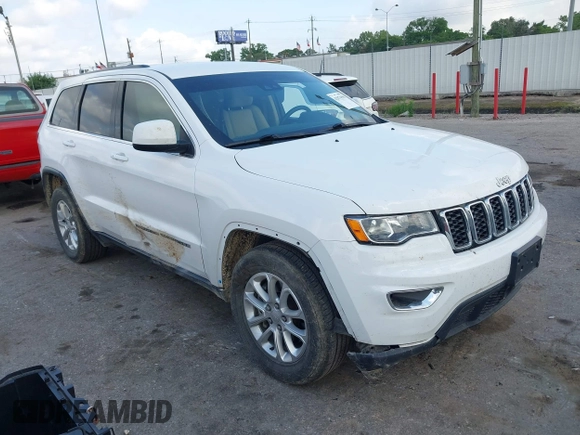 2022 Jeep Grand Cherokee Laredo X with VIN 1C4RJEAGXNC180641, listed as a IAAI auction lot 42074598 with 54,981 mi miles and . Bid and sale history available at DreamBid. Image 1.